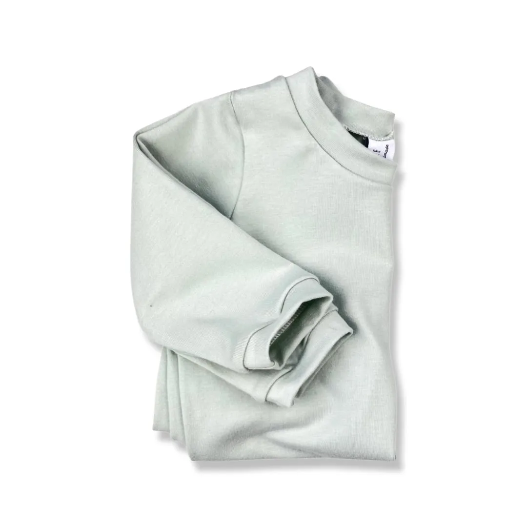 SEA FOAM T-SHIRT - LONG OR SHORT SLEEVE