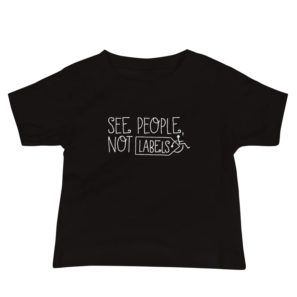 See People, Not Labels (Baby Light Color Shirts)