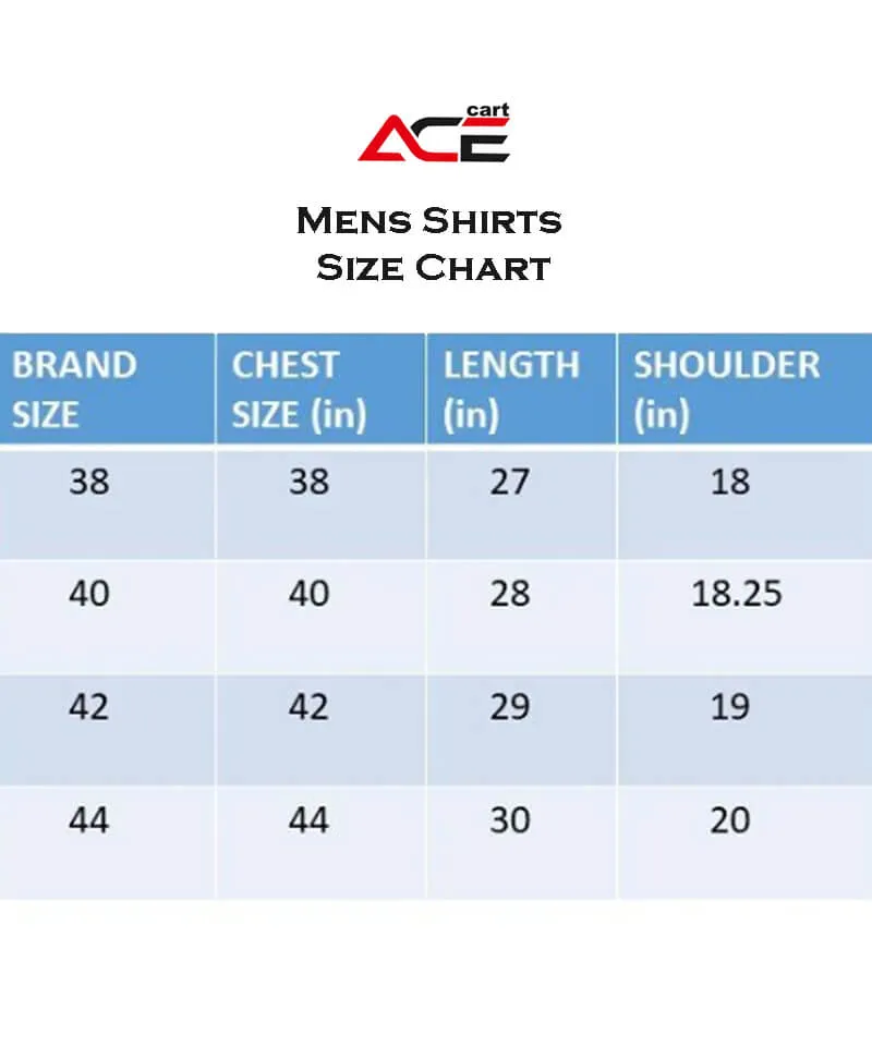 Shamery Ace Edge Shirts for Men