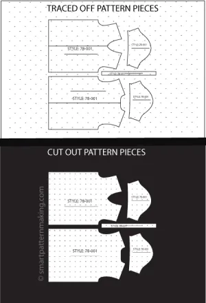 Shirts Paper Pattern Cutting