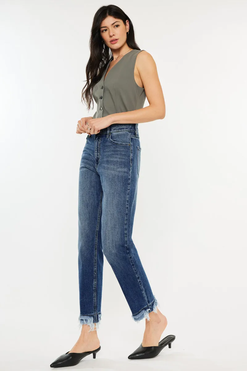 Shiza High Rise Wide Leg Jeans