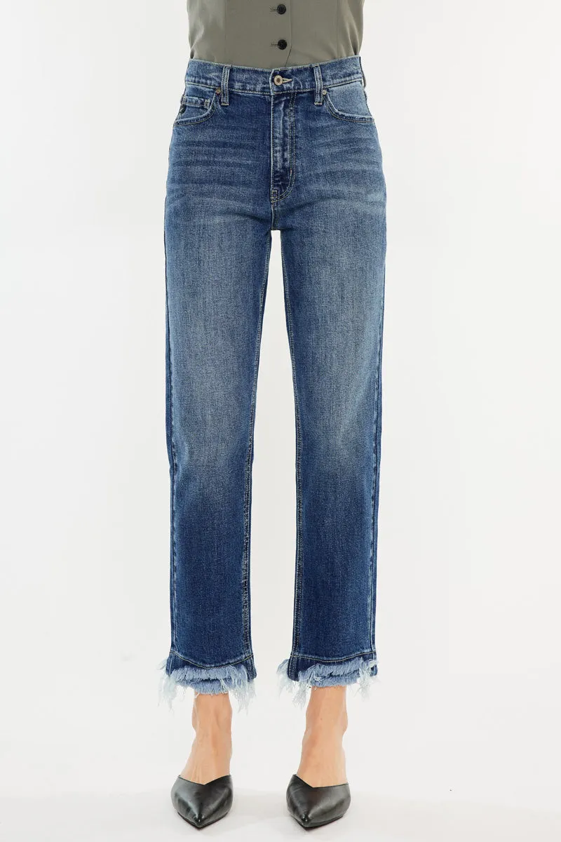 Shiza High Rise Wide Leg Jeans