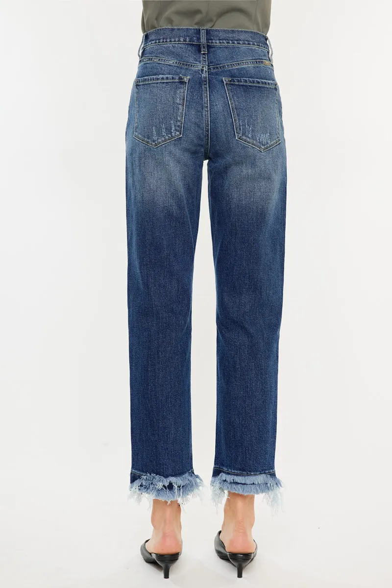 Shiza High Rise Wide Leg Jeans
