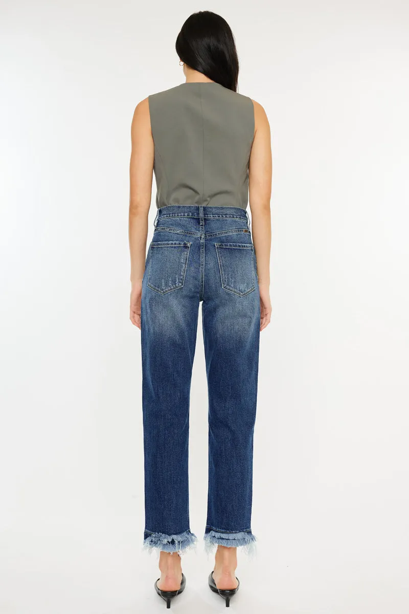Shiza High Rise Wide Leg Jeans