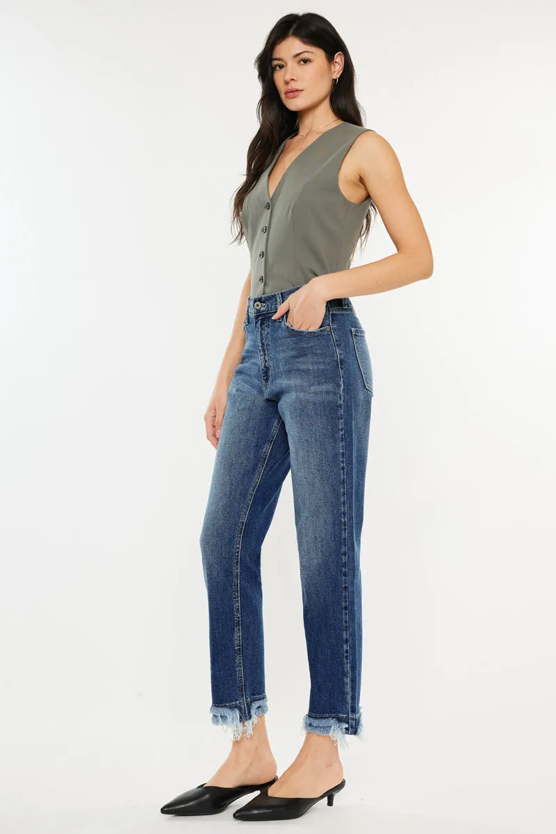 Shiza High Rise Wide Leg Jeans