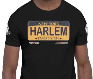 SHORT SLEEVE TEE SHIRT (uniSex) : HARLEM 2019 (JECKONE X oeroSTREETautomotive Custom Classics)