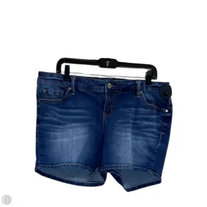 Shorts By Torrid In Blue Denim, Size: 14