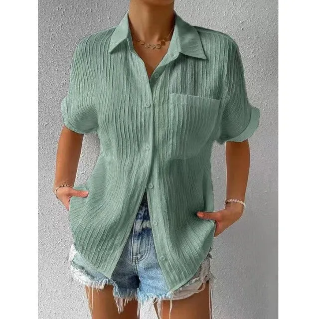 Sidonia - timeless versatile women's blouse