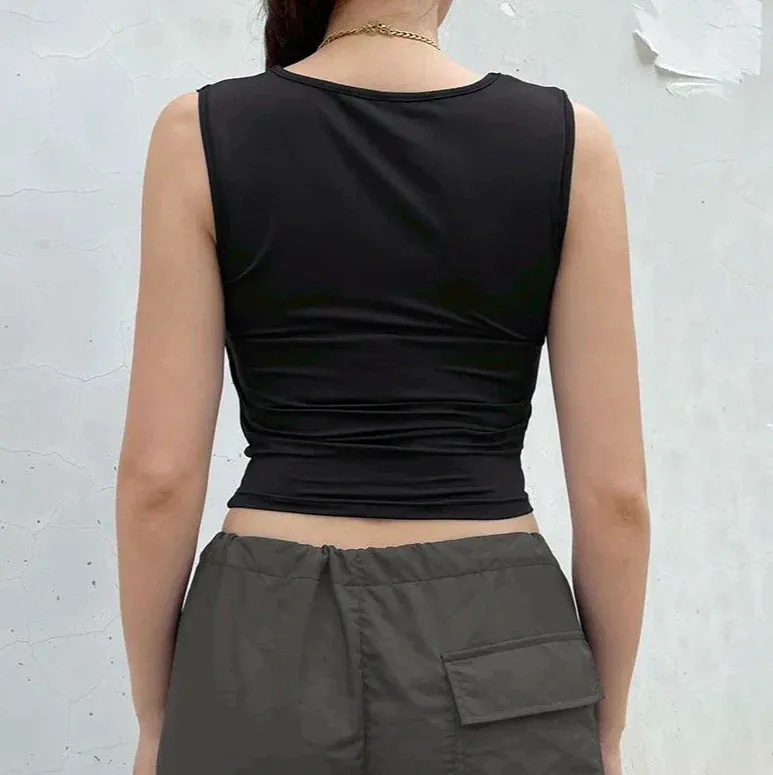 Sienna – Chic Women’s Corset Top with Tie Straps