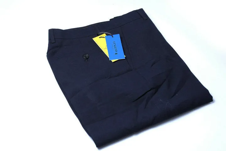 Size29-40 Easy Care Straight Mens Wedding Trousers Business Formal Men Dress Pants Black Suit Pants
