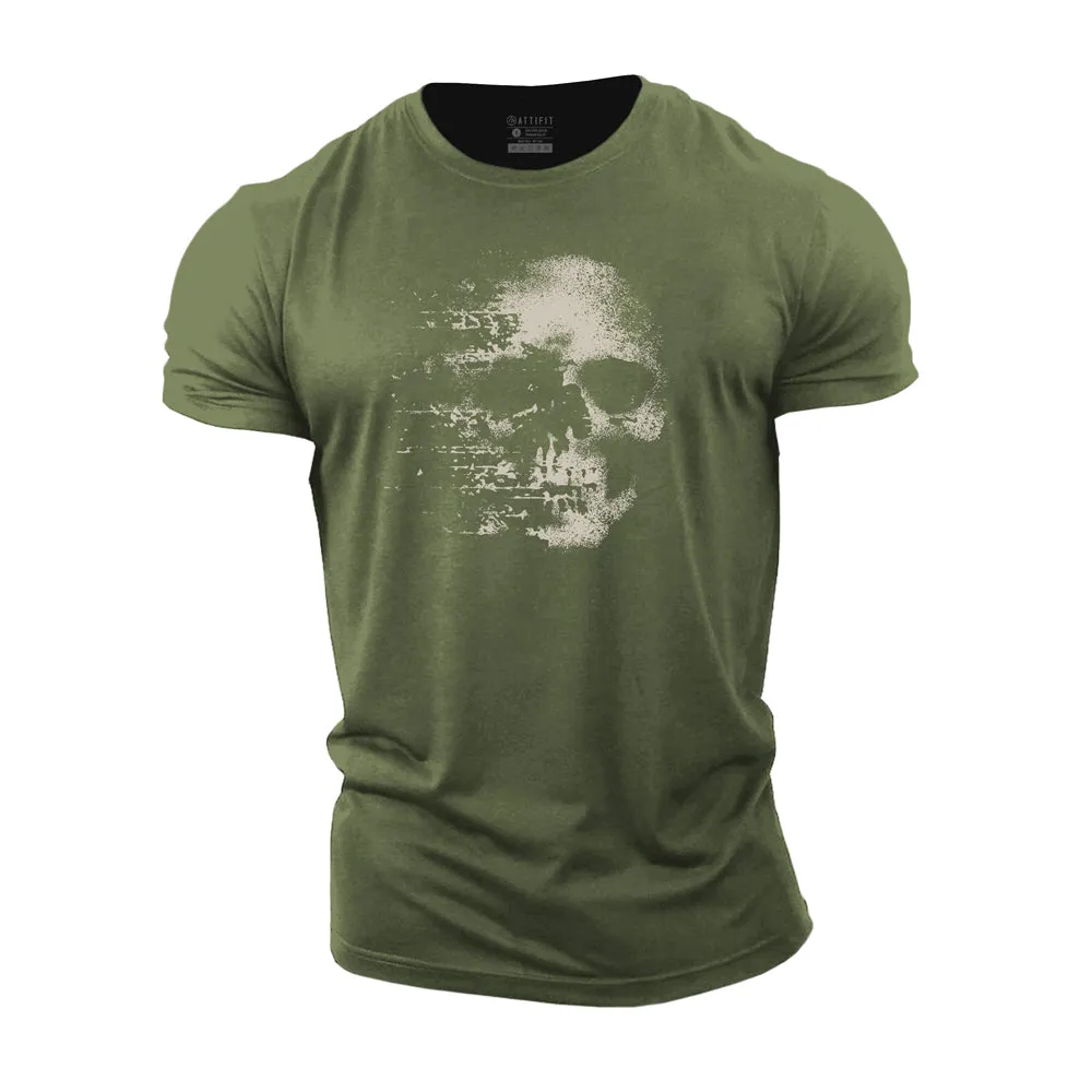 Skull Dissipating Cotton T-Shirt