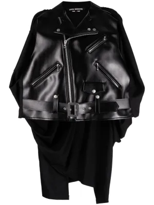 SLEEVELESS BIKER JACKET