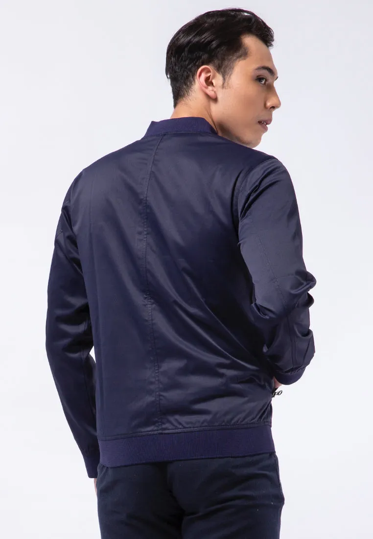 Slim Fit Bomber Jacket