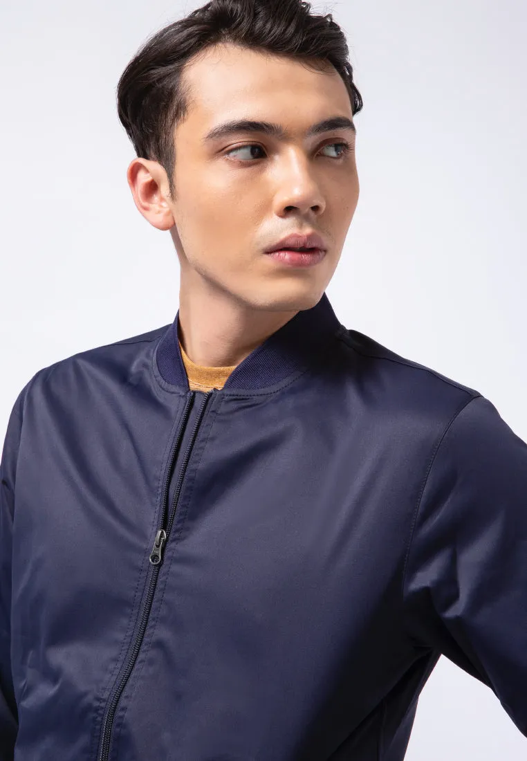Slim Fit Bomber Jacket