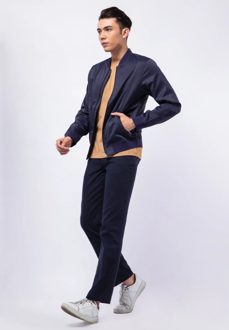Slim Fit Bomber Jacket