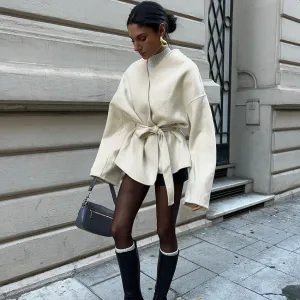 Slim Fit Niche Loose Long Sleeve Women