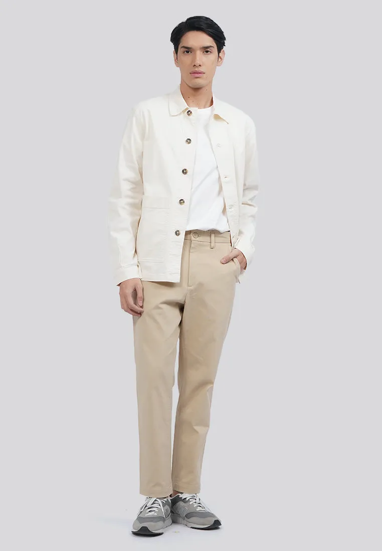 Slim Fit Shirt Jacket