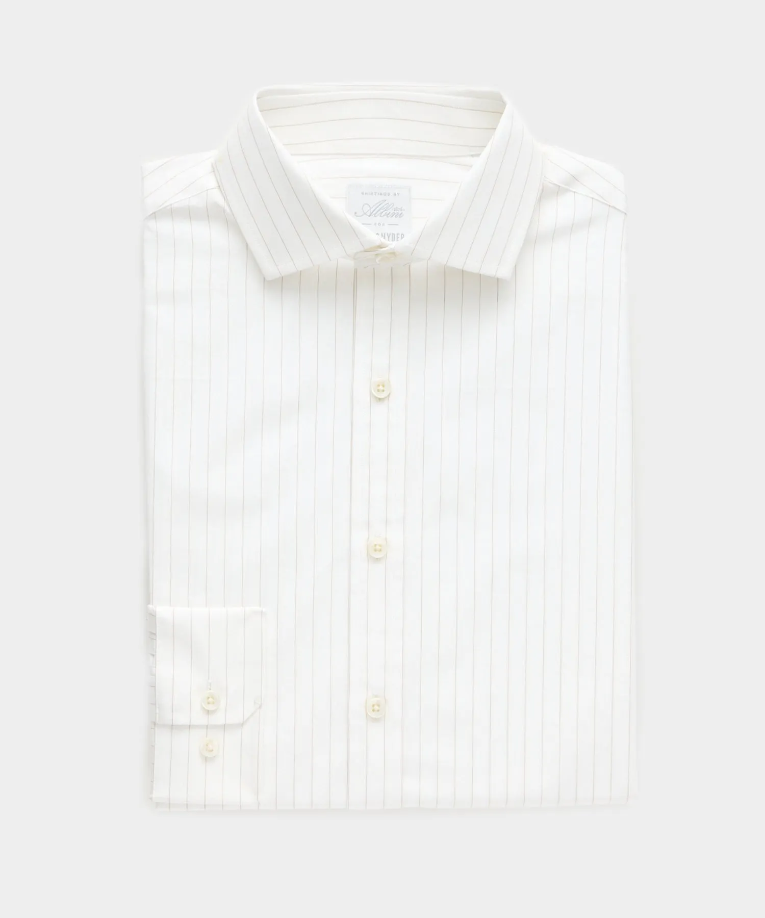 Slim Fit Spread Collar Dress Shirt