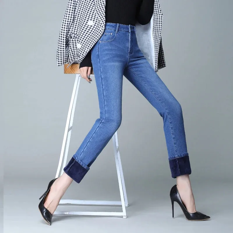 Slim Pencil Jeans Winter