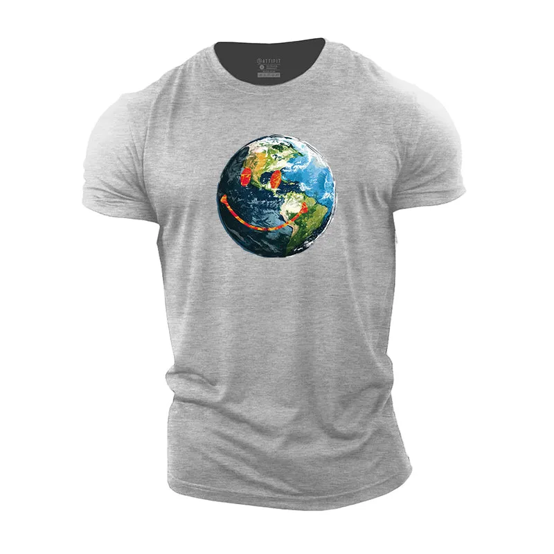 Smile Graphic Cotton T-Shirt