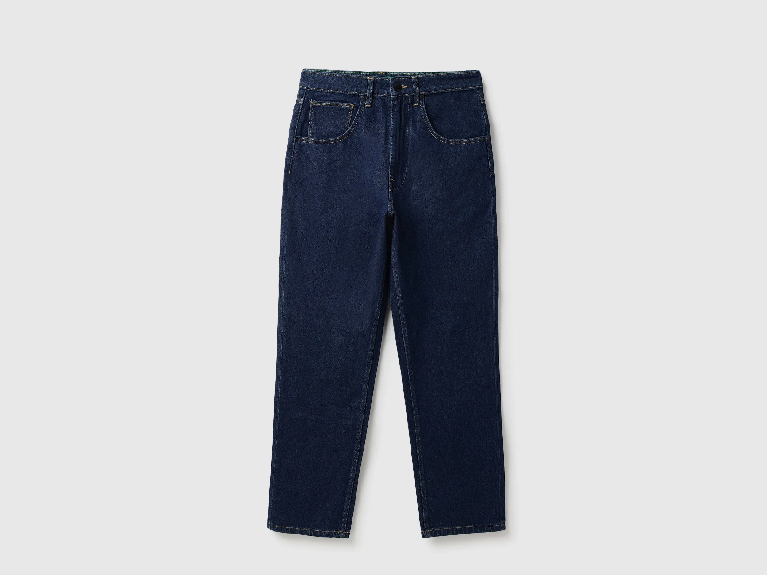 Solid Baggy Fit Jeans