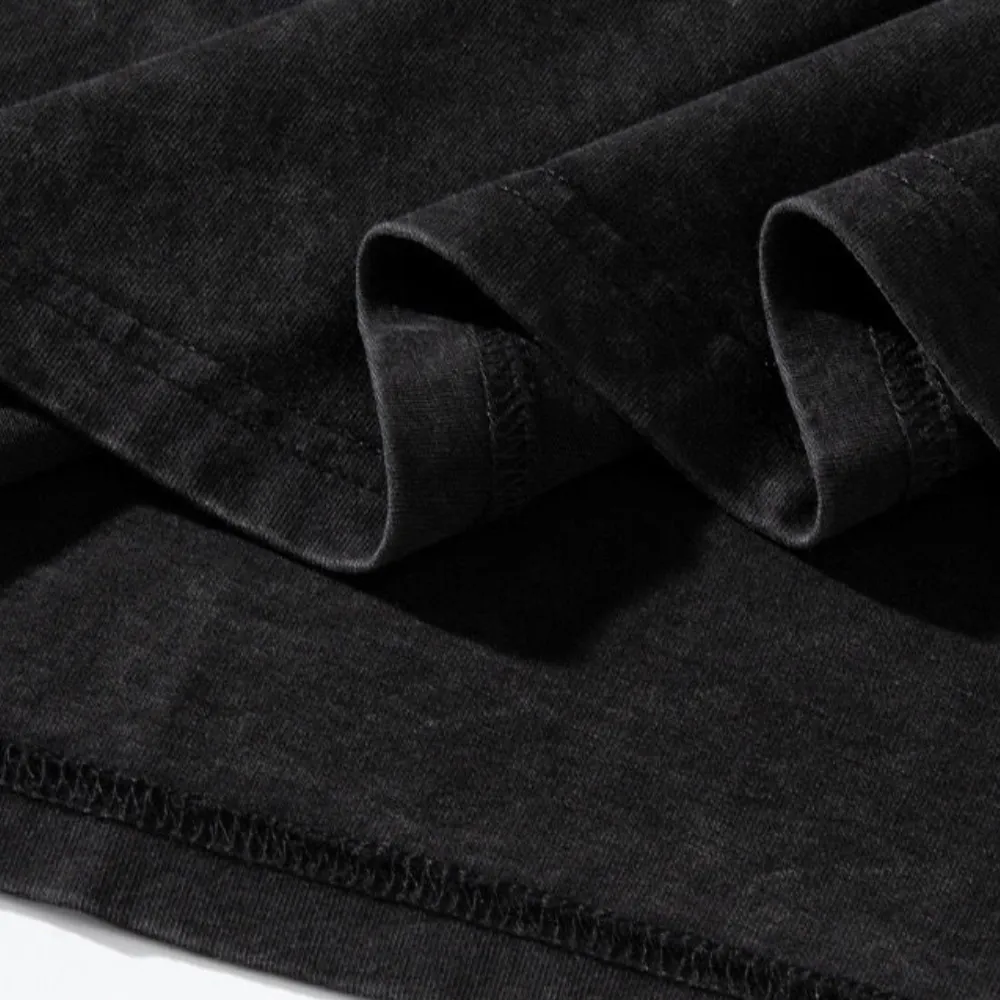 Solid Color Washed T-Shirt