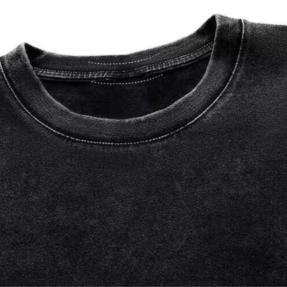 Solid Color Washed T-Shirt