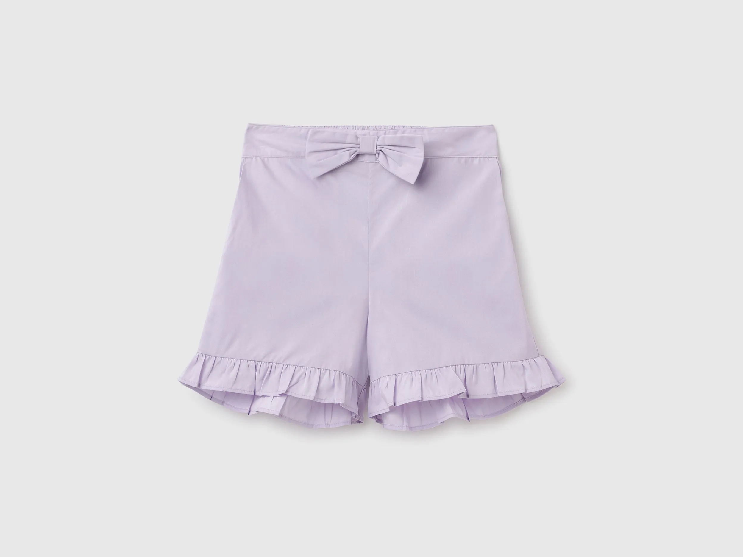Solid Regular Fit Mid Rise Shorts