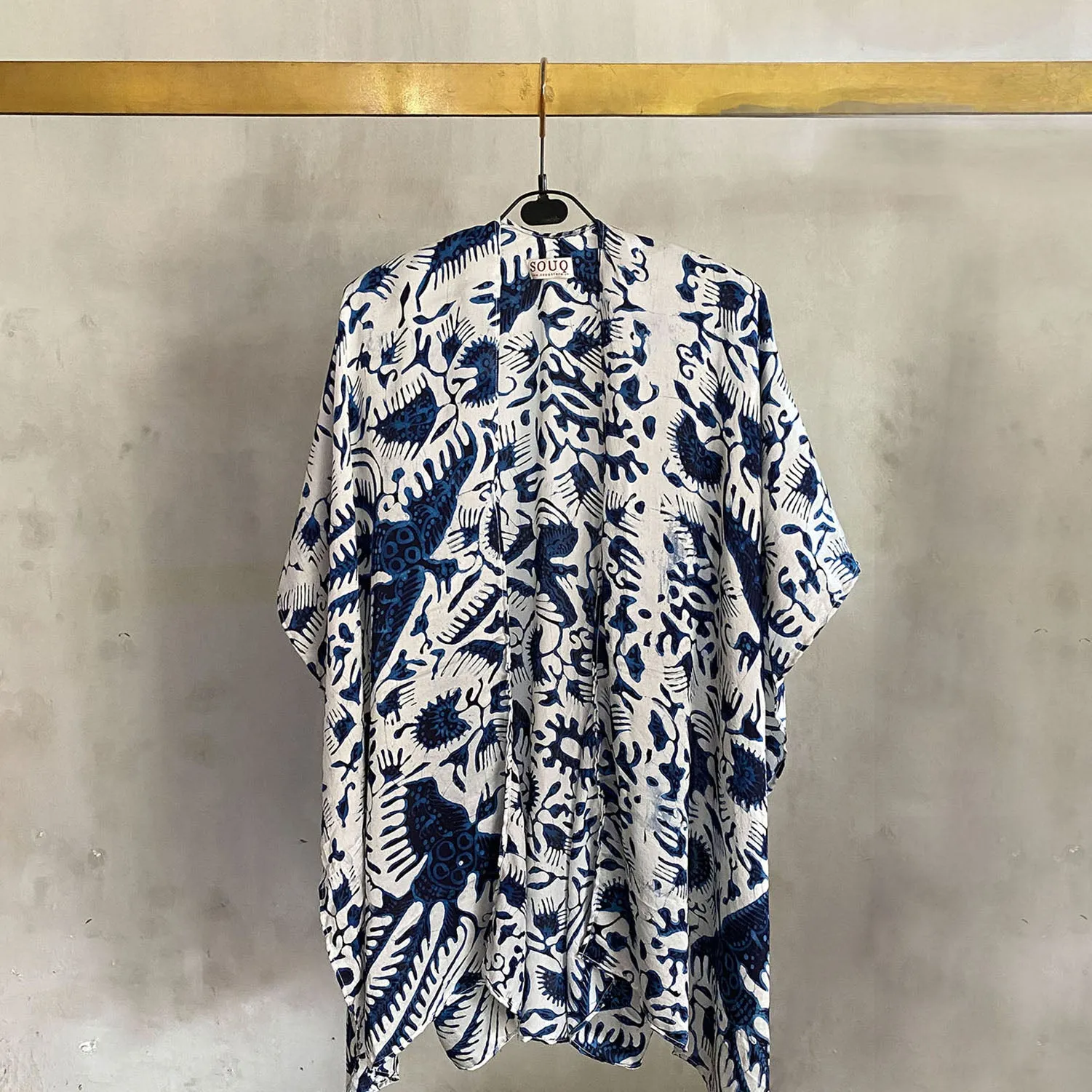 Souq Batik Silk Kimono 08