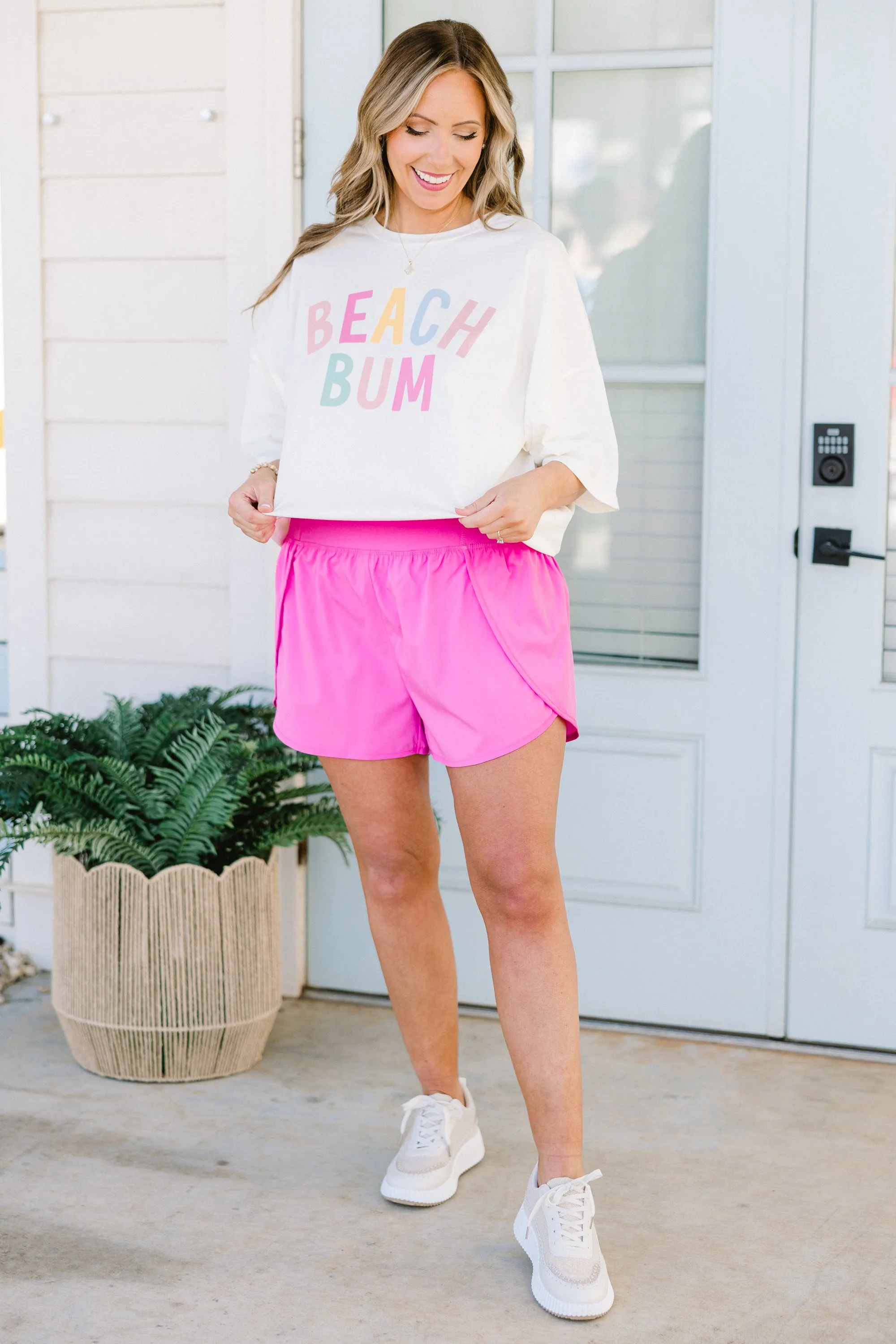 Sporty Chic Short, Bright Mauve