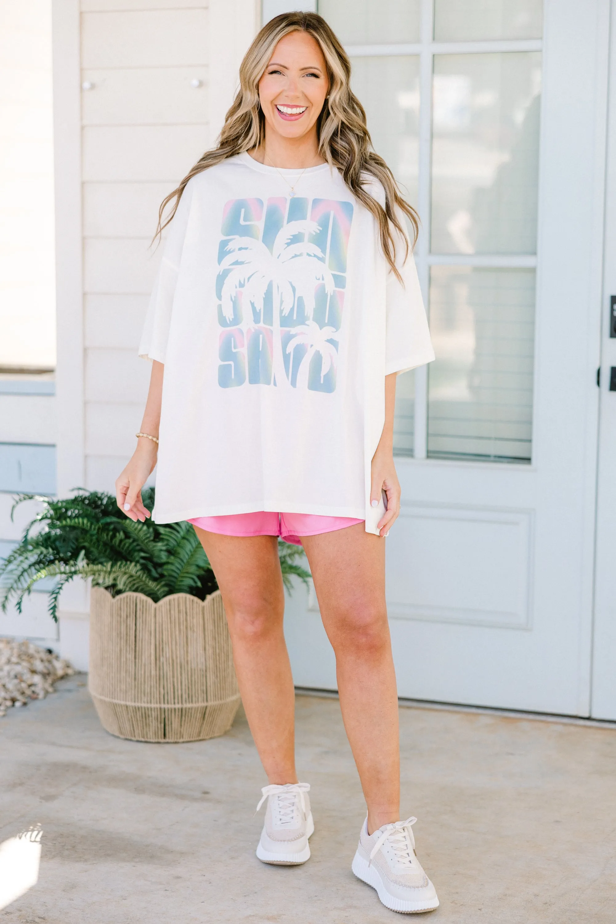 Sporty Chic Short, Candy Pink