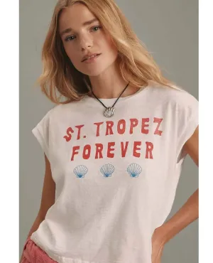 St Tropez Forever Tank Optic White