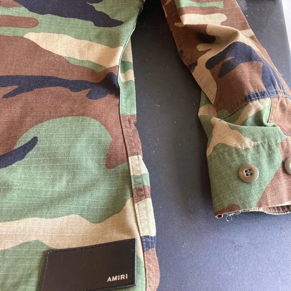 Standard issue unisex military jacket prototype camo