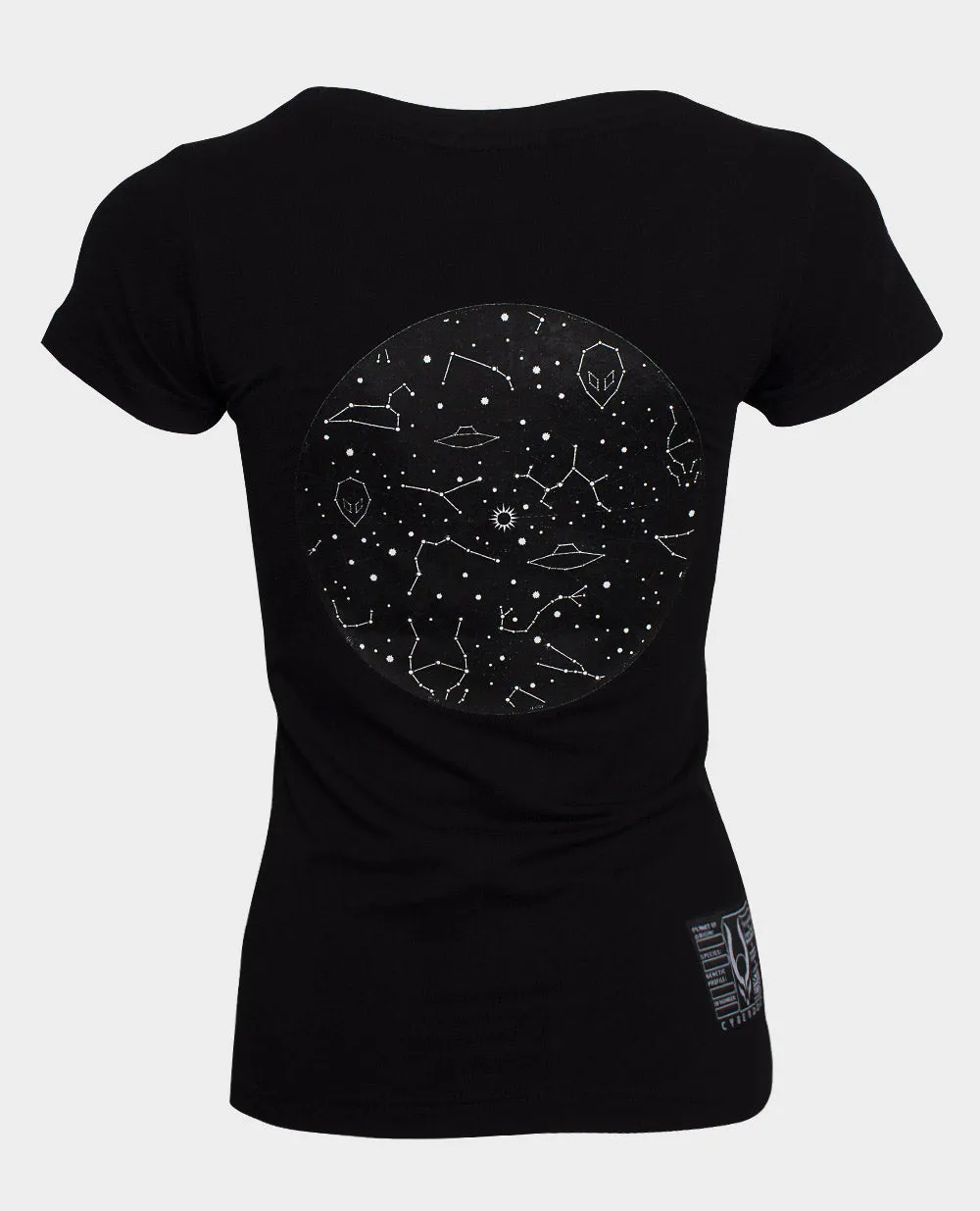 STARGAZER T-SHIRTS GIRLS BLACK
