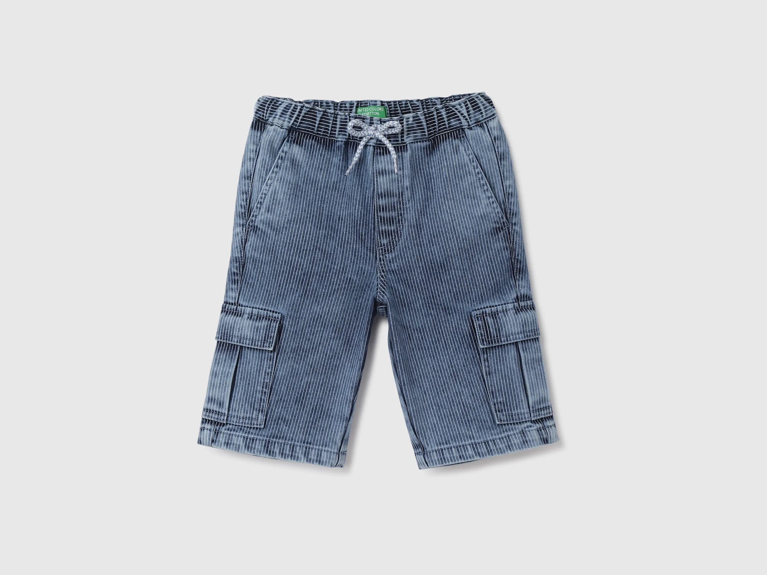 Striped Pattern Shorts