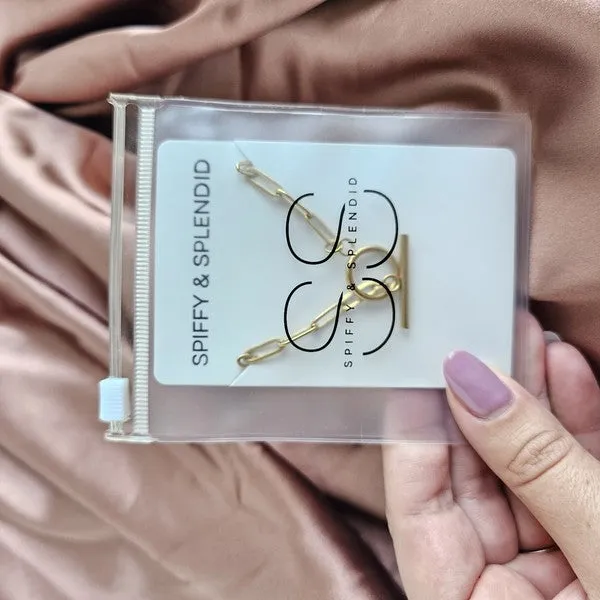 Stuck on You Rope Bracelet- Gold