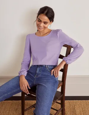Supersoft Long Sleeve Top-Cool Violet
