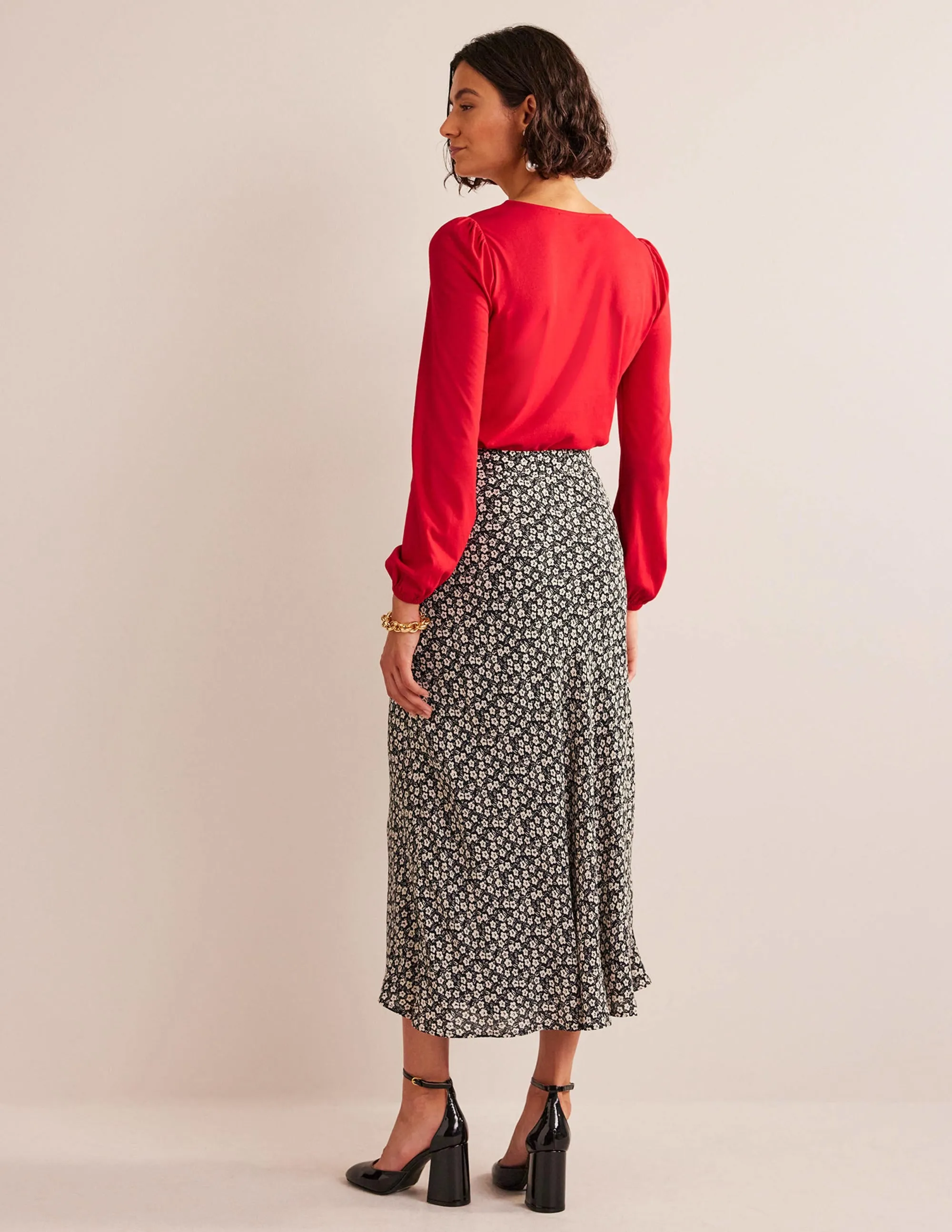 Supersoft Long Sleeve Top-Salsa