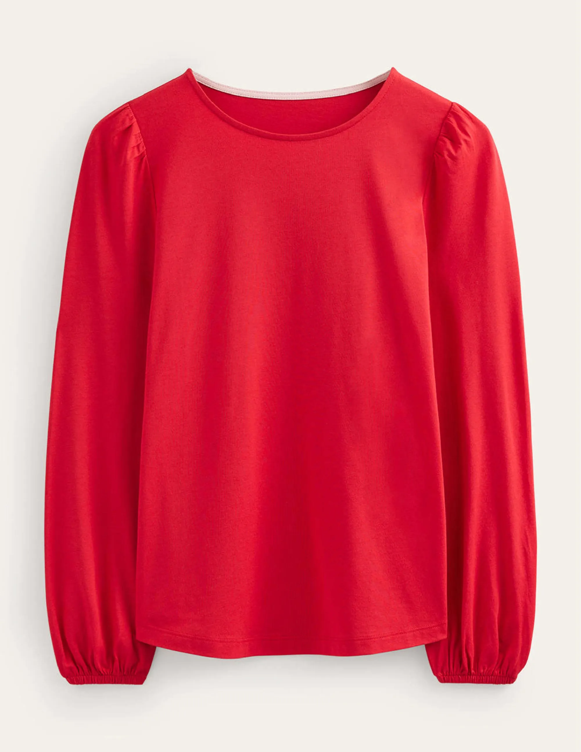 Supersoft Long Sleeve Top-Salsa