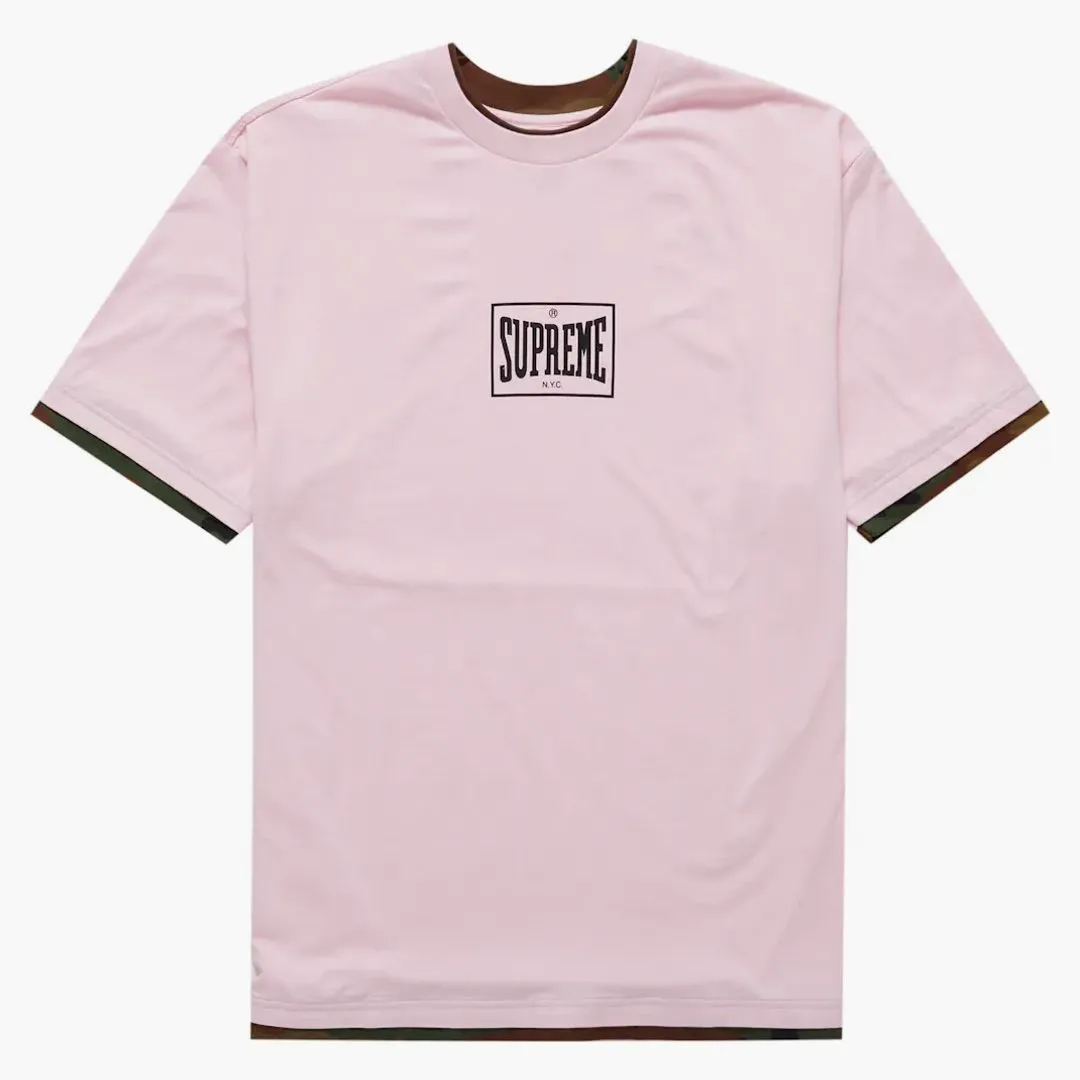 Supreme Layered S/s Top Pink