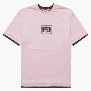 Supreme Layered S/s Top Pink