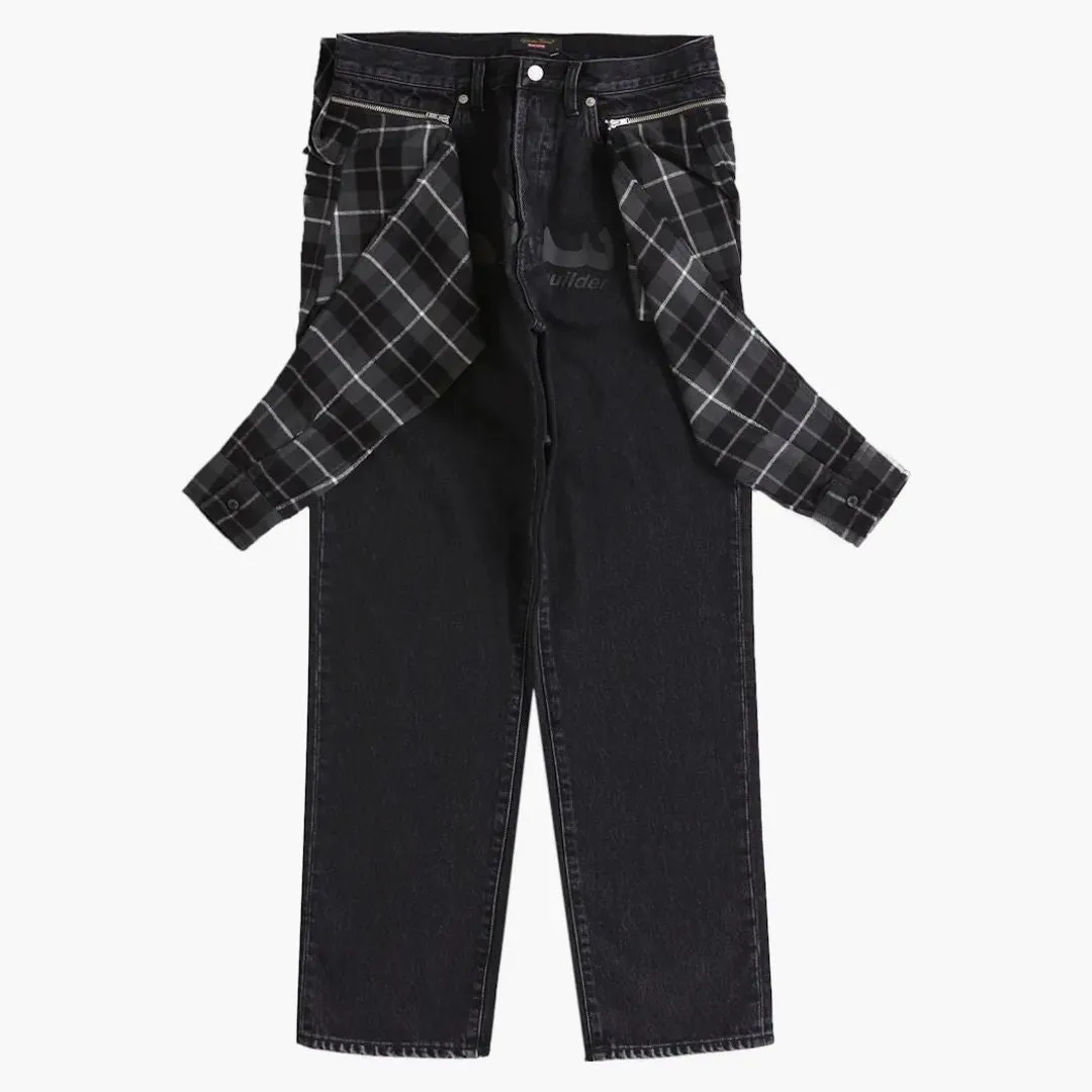 Supreme Undercover Layered Jean Black