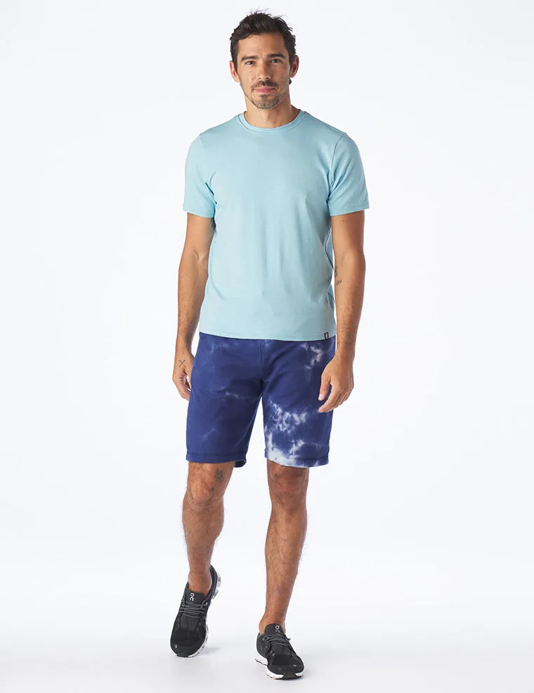 Sycamore Short: Indigo Blur Dye