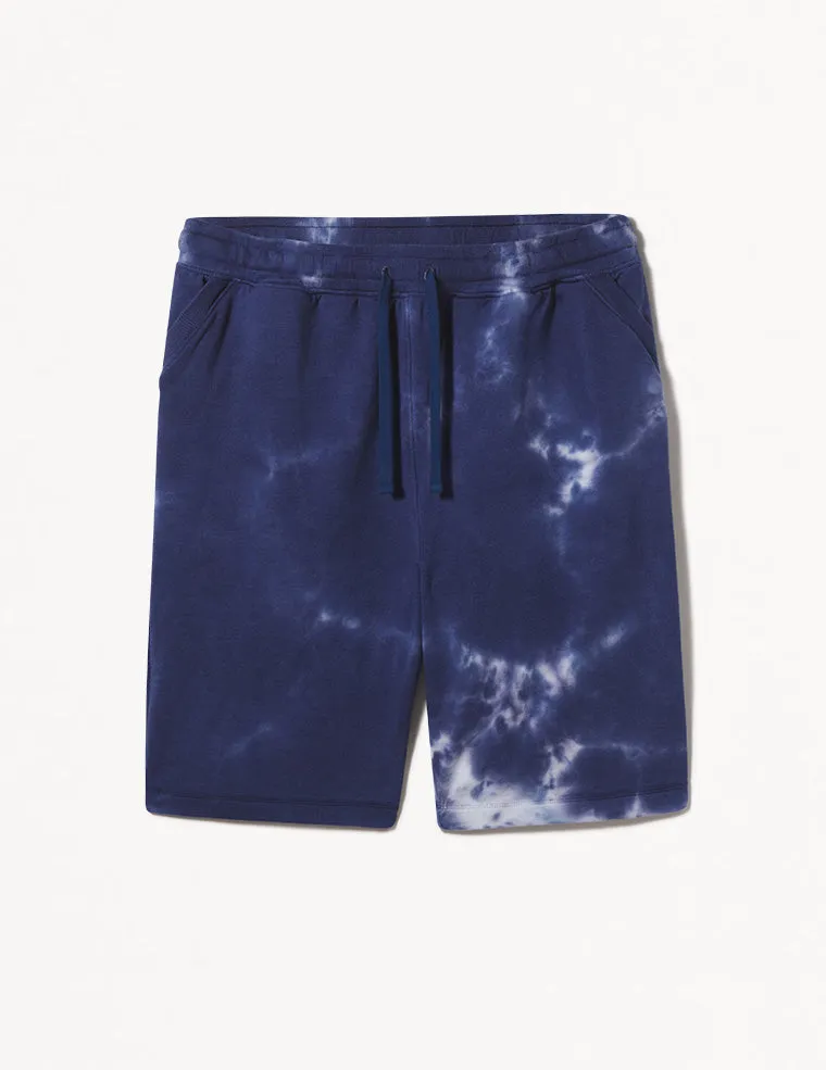Sycamore Short: Indigo Blur Dye