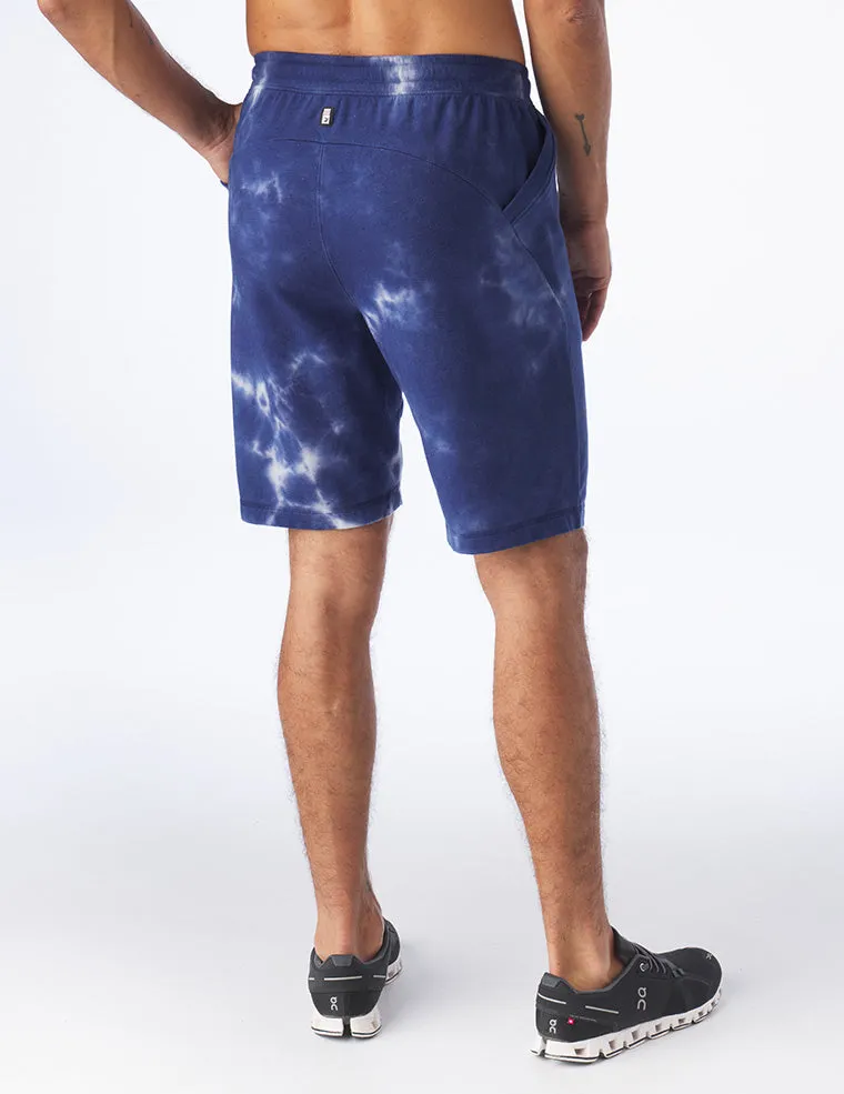 Sycamore Short: Indigo Blur Dye