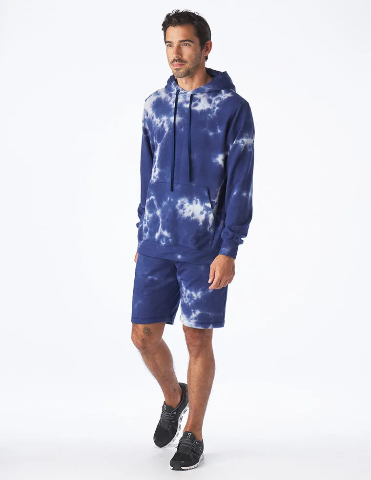 Sycamore Short: Indigo Blur Dye