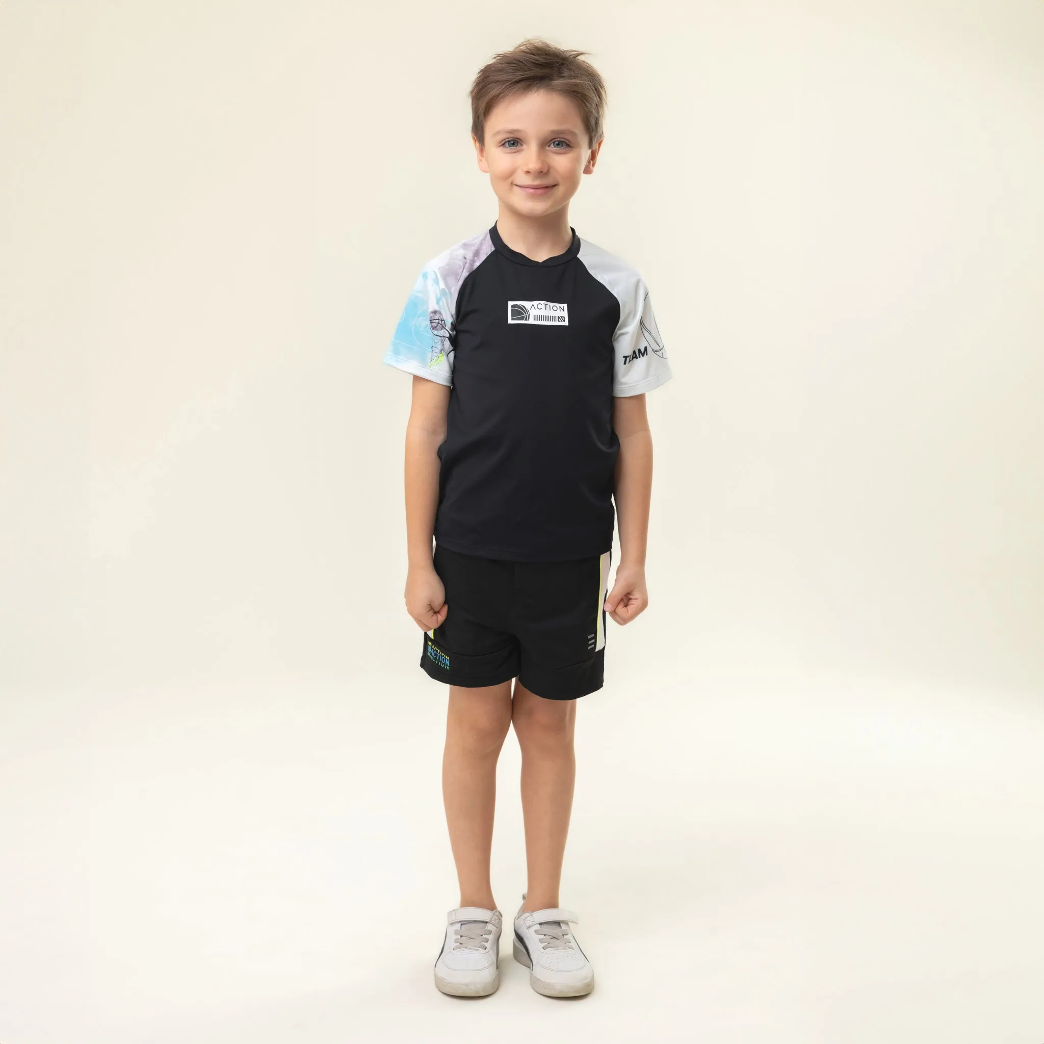 T-shirt et camisole athlétique 2 en 1 Sports galactiques S25A81-04