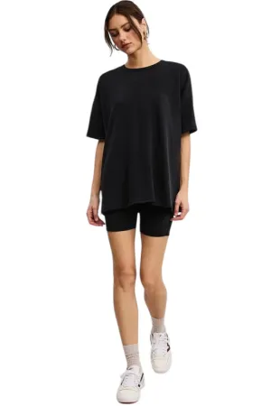 Taking It Easy Black Shorts