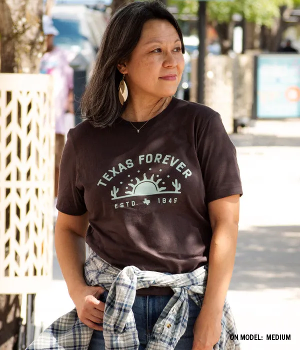 Texas Forever Tee - Brown