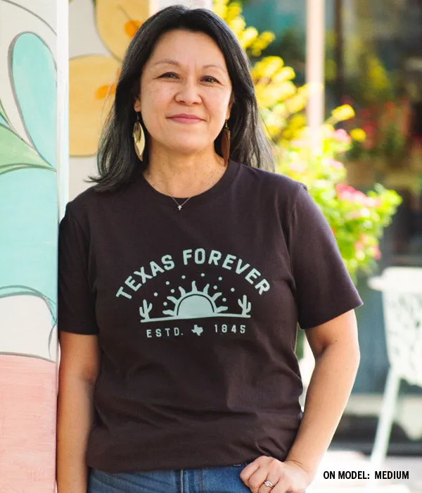 Texas Forever Tee - Brown